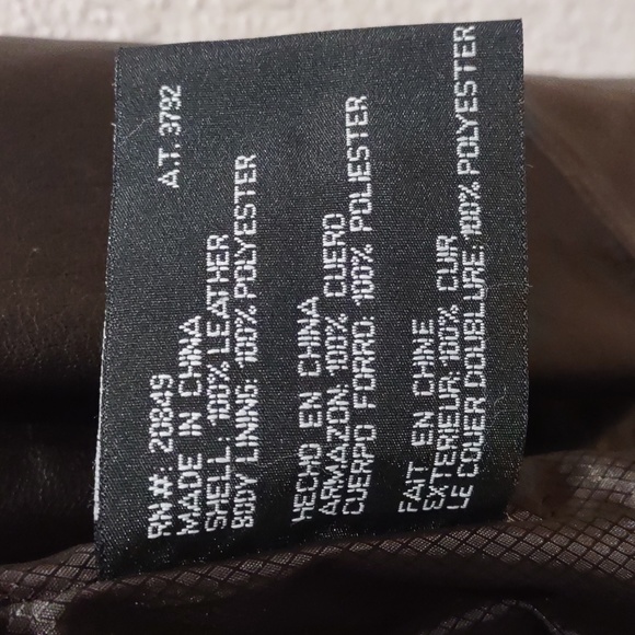 EXCELLED COLLECTION LEATHER JACKET. - Picture 8 of 17